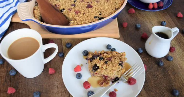 Allergy Friendly Baked Oatmeal