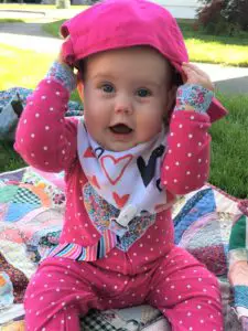Baby with hat