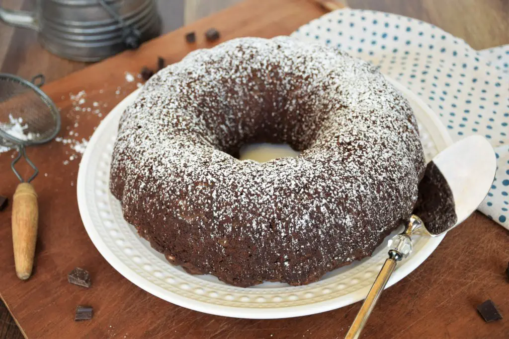 GF, DF Chocolate Zucchini Cake