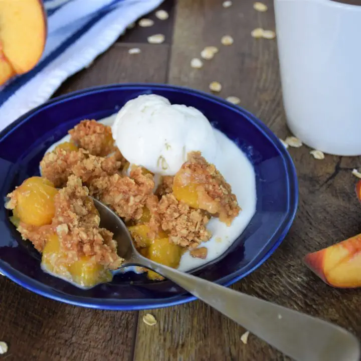 Southern Peach Crisp Recipe