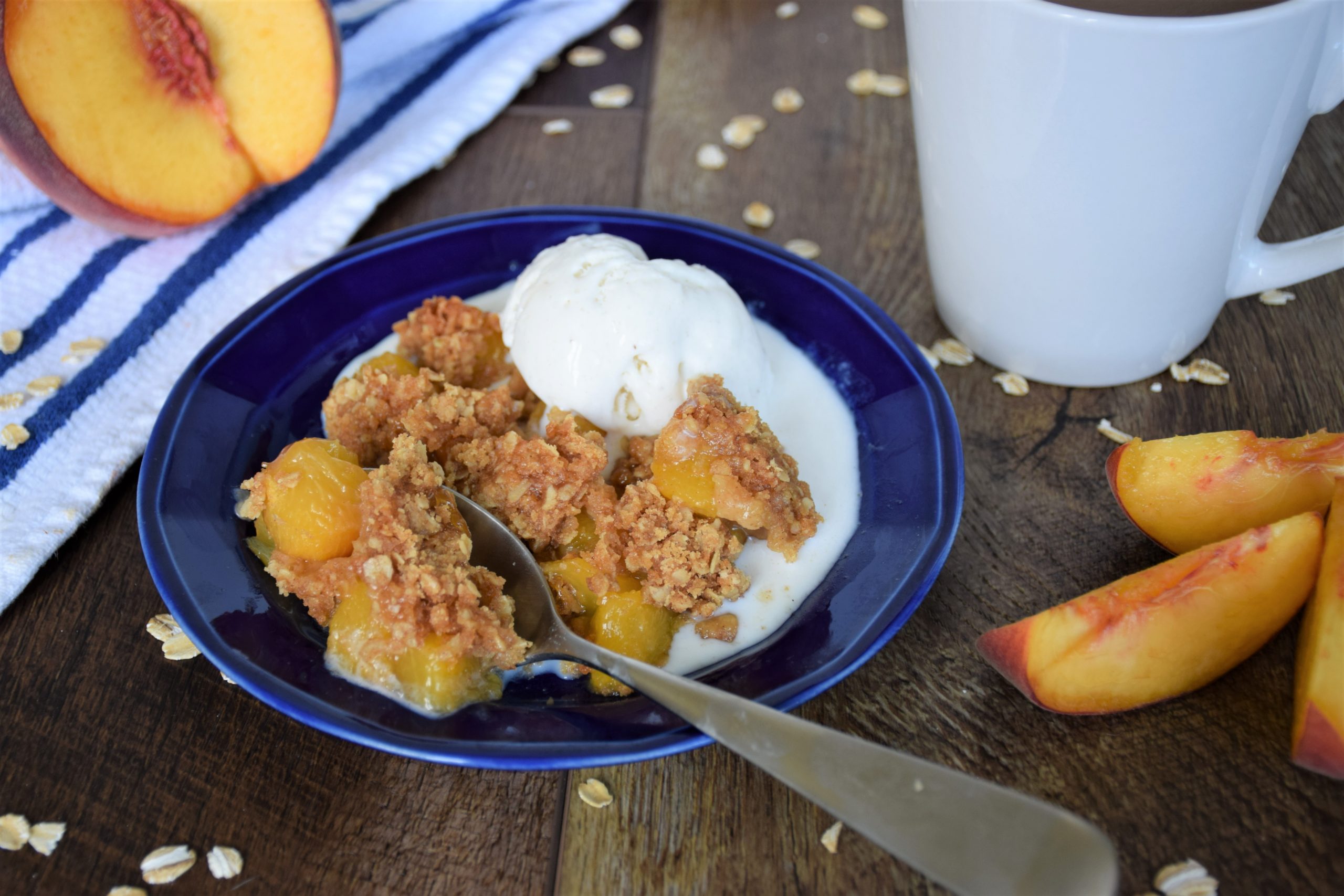 Southern Peach Crisp Recipe