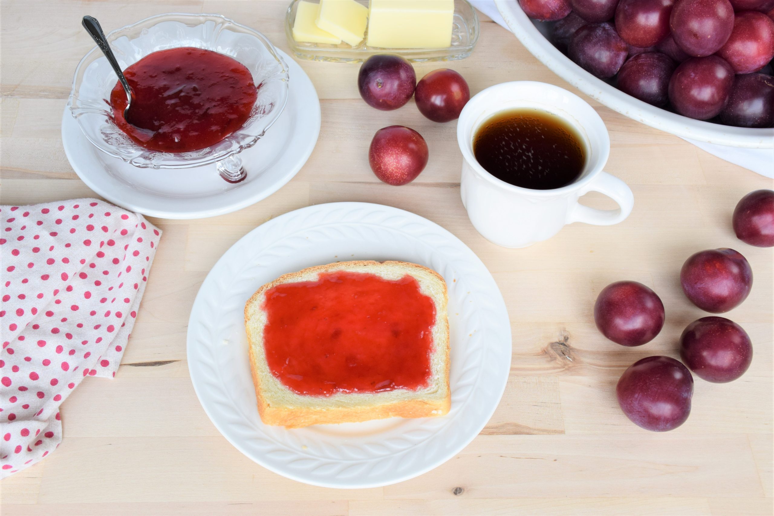 Bright Refrigerator Plum Jam Recipe