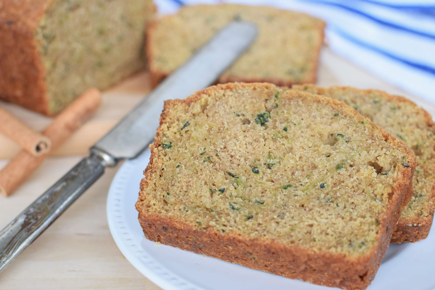 ‘Four cups of Zucchini’ Bread – Dairy Free