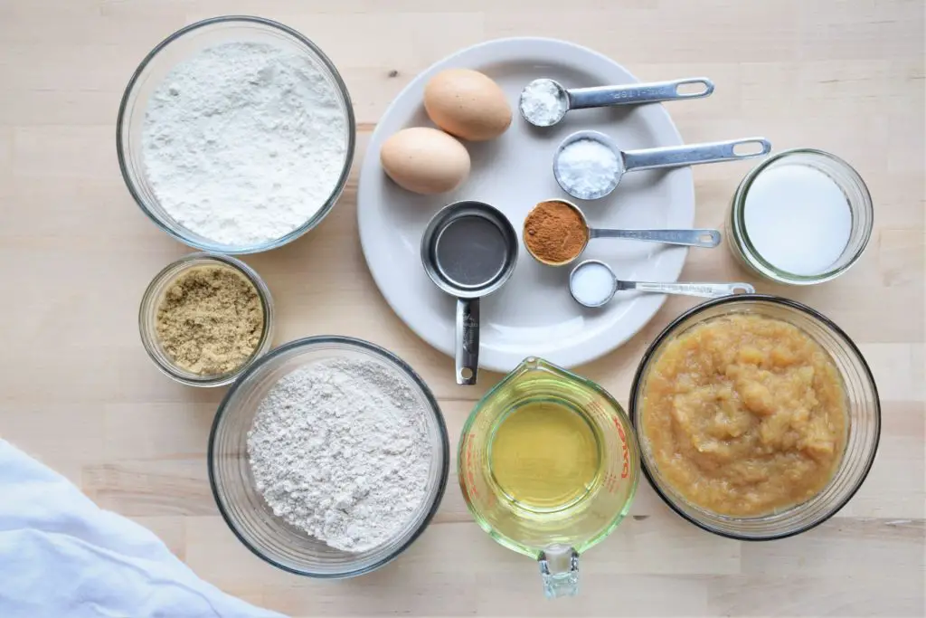 Ingredients for Snack cake