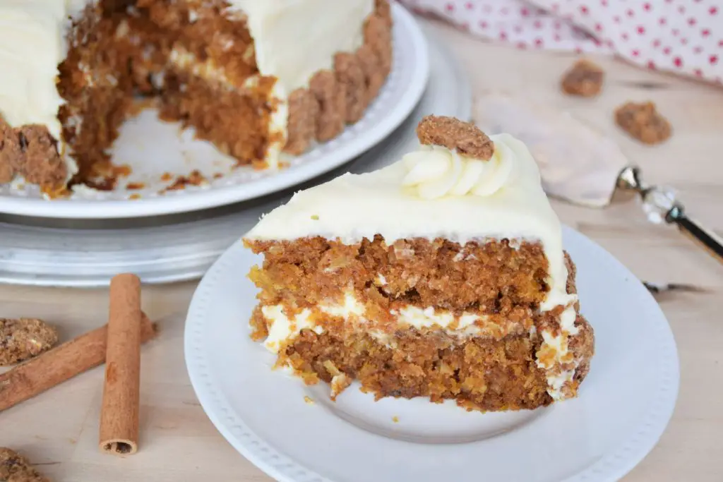 Moist Carrot Cake - this bread will rise