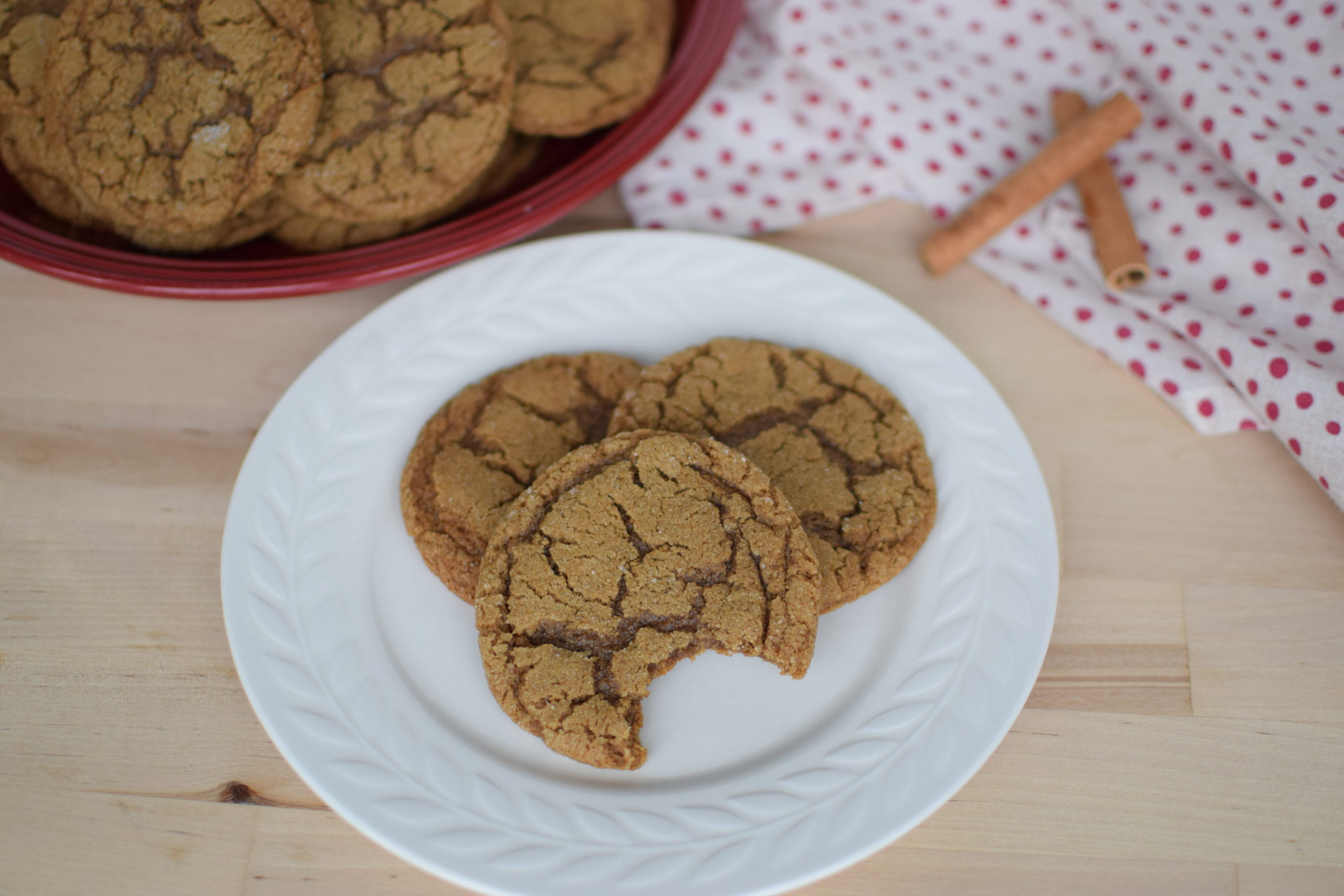 bite taked out of cookie