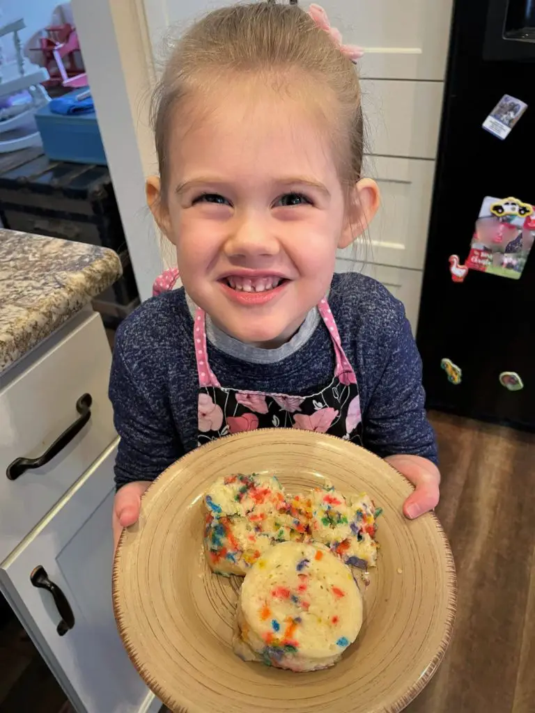 Rosie baking this bread will rise