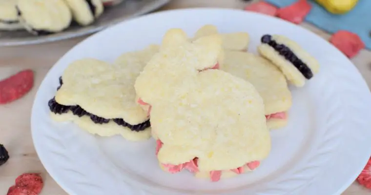 Ultimate Spring Cookies – Lemon Berry Cream Cookies!