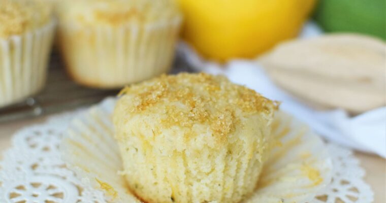 Lemon Zucchini Muffins